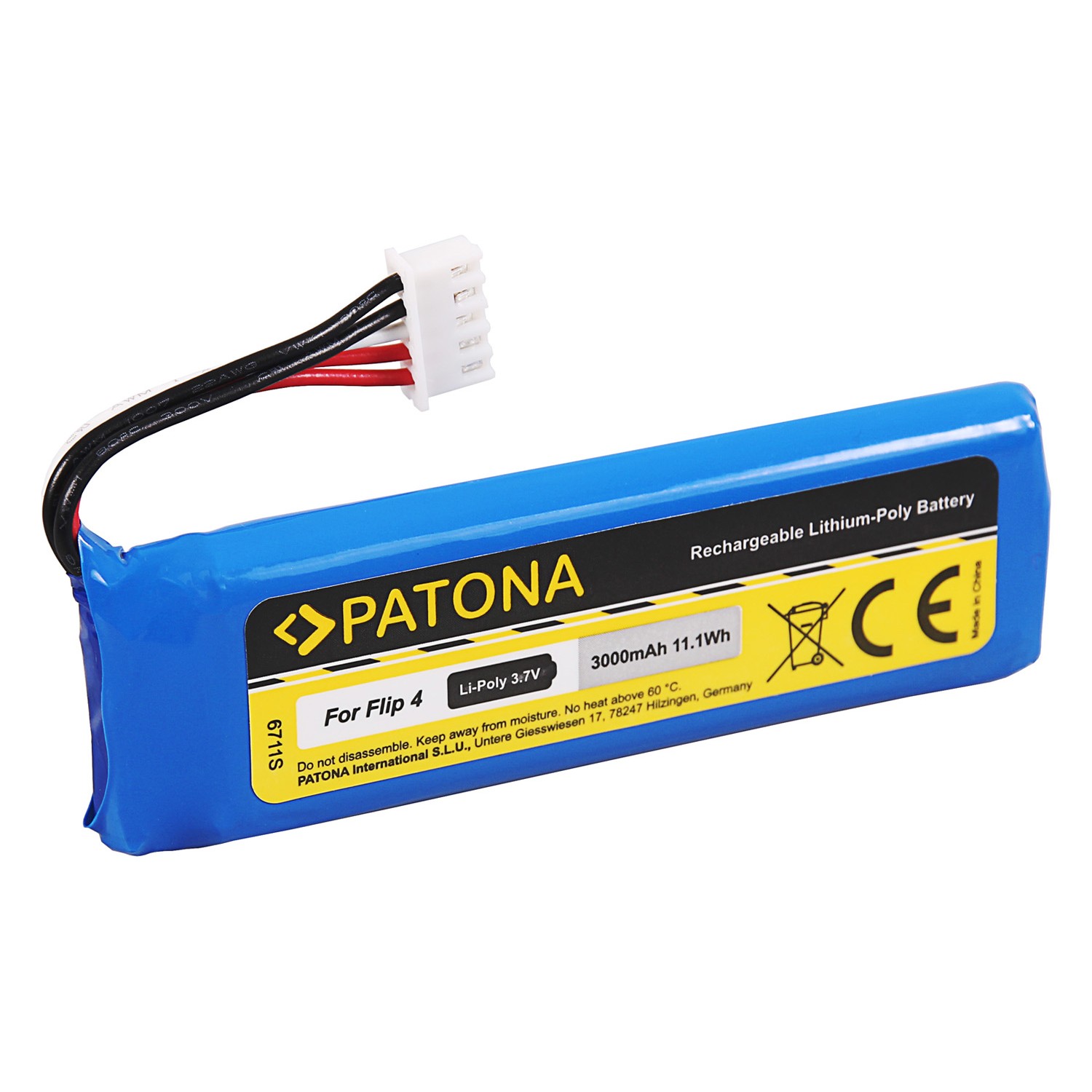 Bateria 4000 Mah Compatible Jbl Flip 4 Gsp872693 01 3.7v | Cuotas sin interés Bateria 4000 Mah Compatible Jbl Flip 4 Gsp872693 01 3.7v | Cuotas sin interés