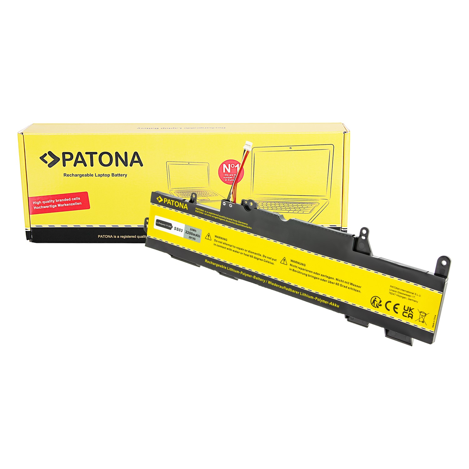 Akku für HP 840 G5 G6 SS03-H 932823-421 HSN-I13C-4 SS03XL