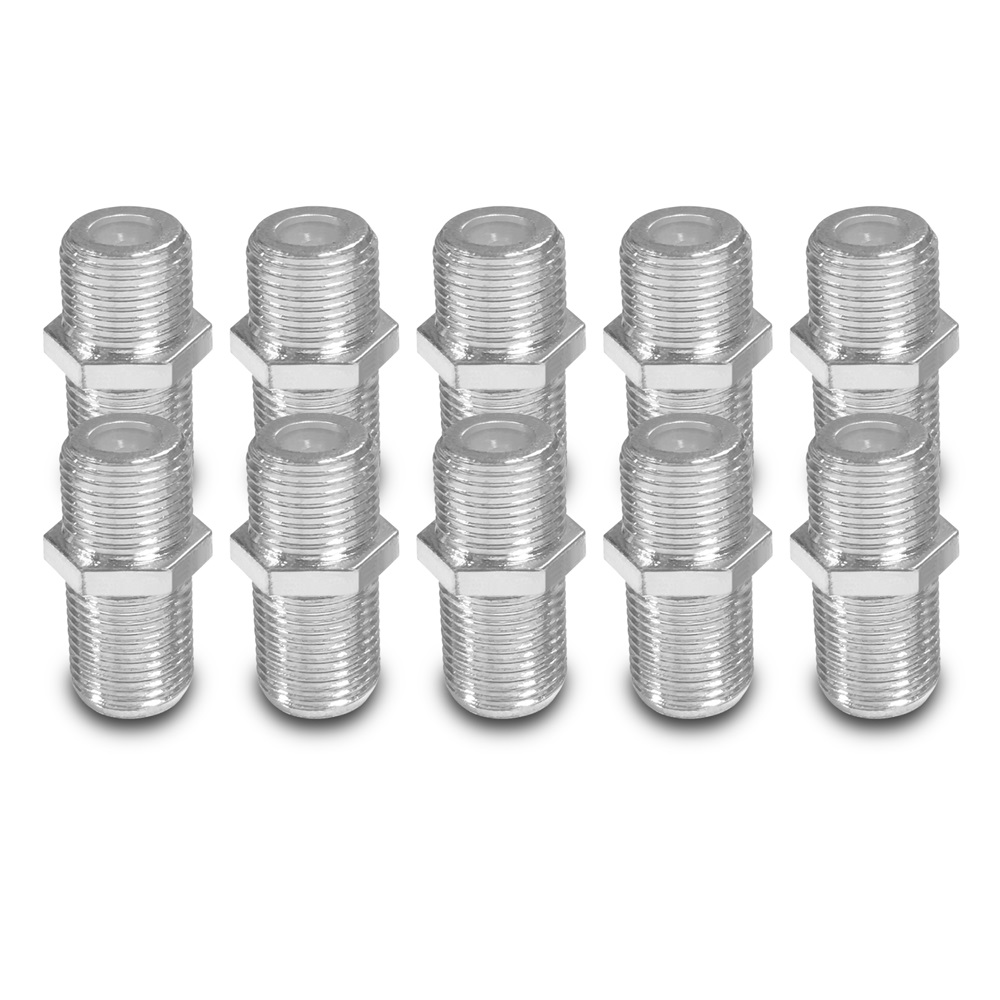 10x ARLI F-Verbinder adapter sar tv iec Hama Technisat Kathrein kompressionsstecker zange HD 4K wasserdicht satelliten kabel digitaltauglich konfektionierte TV-Kabel Anlage F Stecker Buchse Kupplung Abisoliermesser abisolierer Messer Antenne Lnb Koaxialka