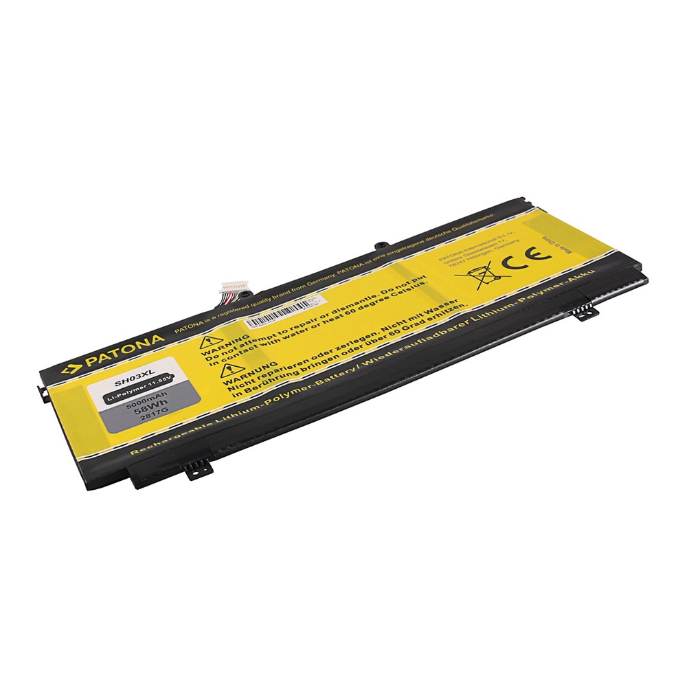 Akku HP Compaq Spectre X360 SH03 SH03XL HSTNN-LB7L 859026-421 859356-855 TPN-Q178 original arli patona laptop notebook SH03XL HSTNN-LB7L 859026-421 859356-855 TPN-Q178 13-W021TU 13-W020TU 13-W022TU 13-W033ng 