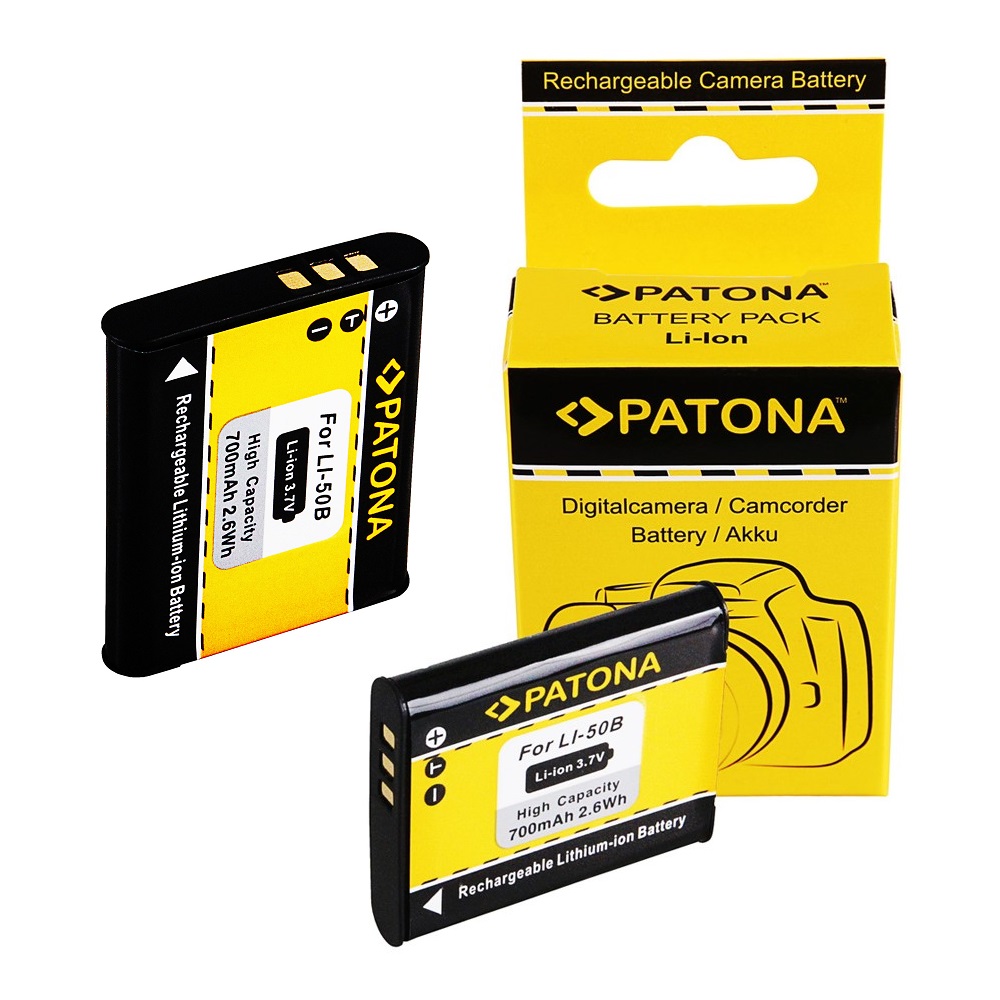 2x Akku für Olympus LI50b LI-50b mju1010 1020 9000 9010 1030 sw tough 6000 6010 6020