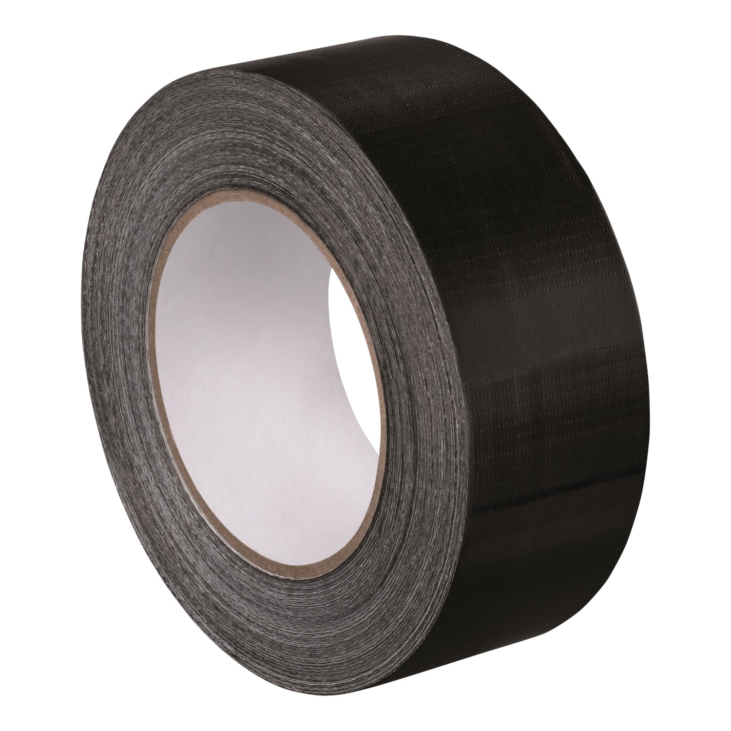 Gewebeband 50 m x 48 mm schwarz Panzertape Reparaturband Steinband universell einsetzbar für Abkleben und Reparaturen 