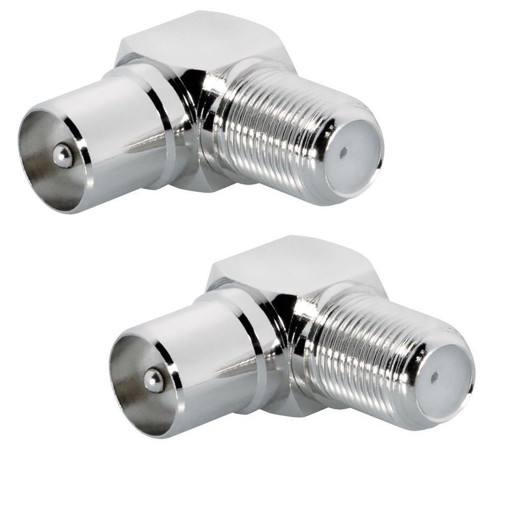 2x ARLI Winkel Adapter 9,5 mm Stecker Adapter Testsieger günstig Top Preis Preisleistung super kaufen Opticum HD Digital GigaBlue Hama Technisat Kathrein Fuba Smart Inverto Humax Venton Wandhalter 60cm 80cm switch Anschluss Gummitülle Tülle F-Stecker F St