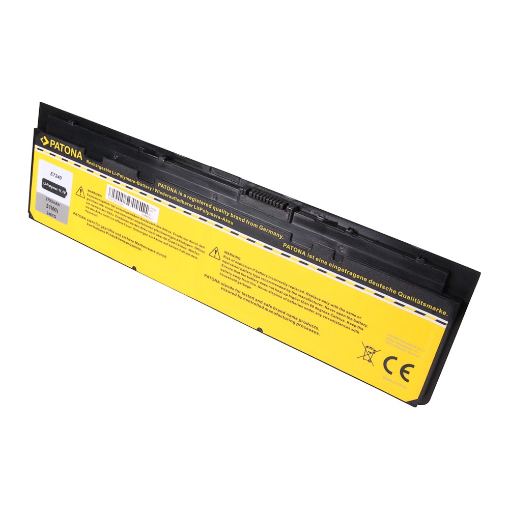 Akku Dell Latitude E7240 12 7000 2800 mAh 451-BBFW 451-BBFX 9C26T GVD76 Hj8KP NCVF0 original arli patona ersatzakku laptop notebook batterie battery 2800mAh ersatz akkus