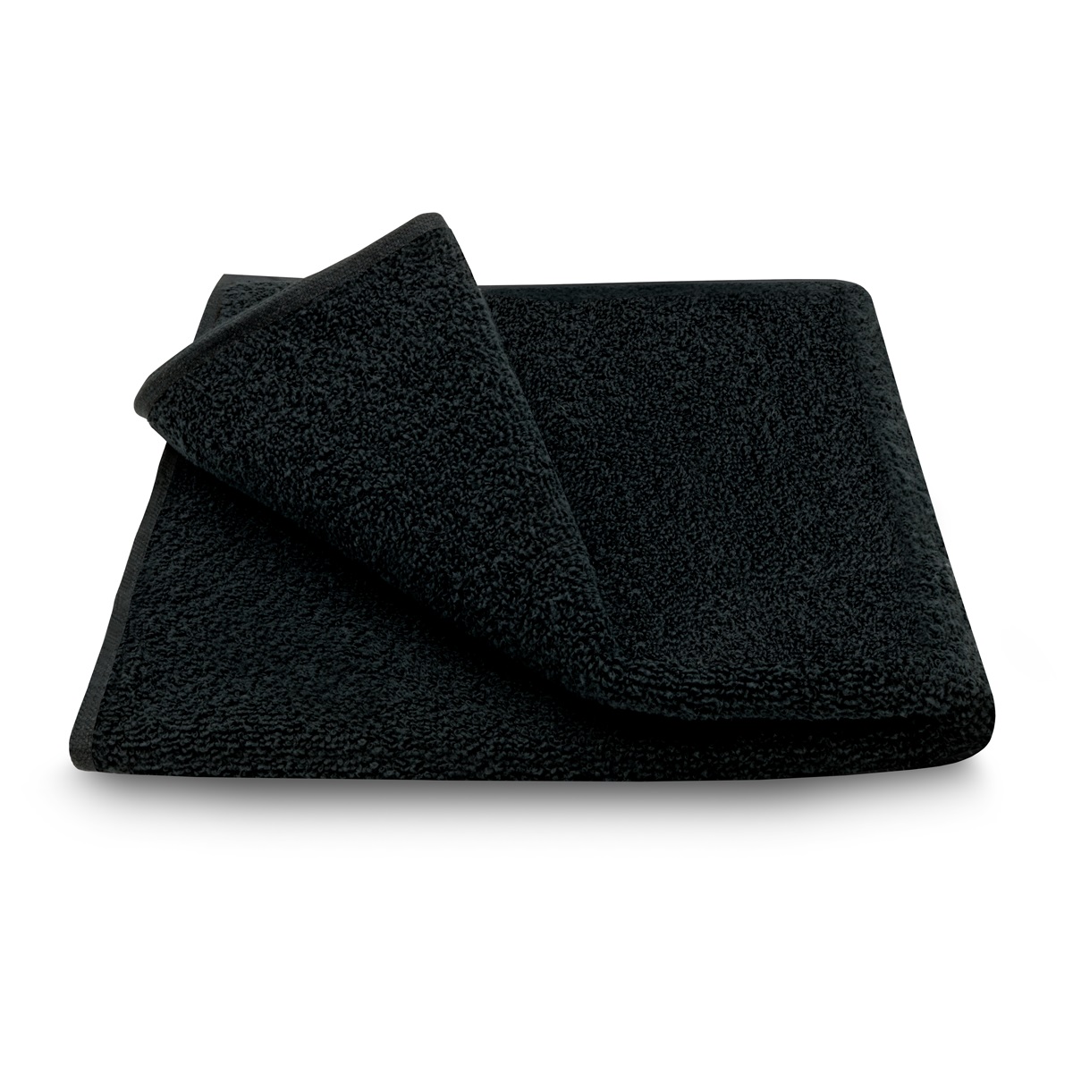 6er Handtuch Set schwarz 2x Duschtuch 2x Handtuch 2x Gästetuch