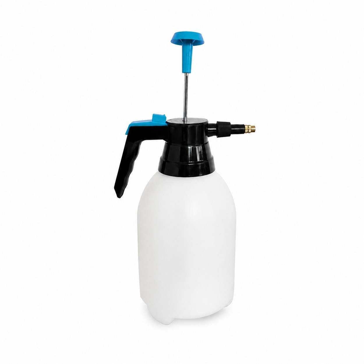 Drucksprüher 2 Liter Handsprüher Pumpsprüher mit Messingdüse Gartenspritze Sprühflasche