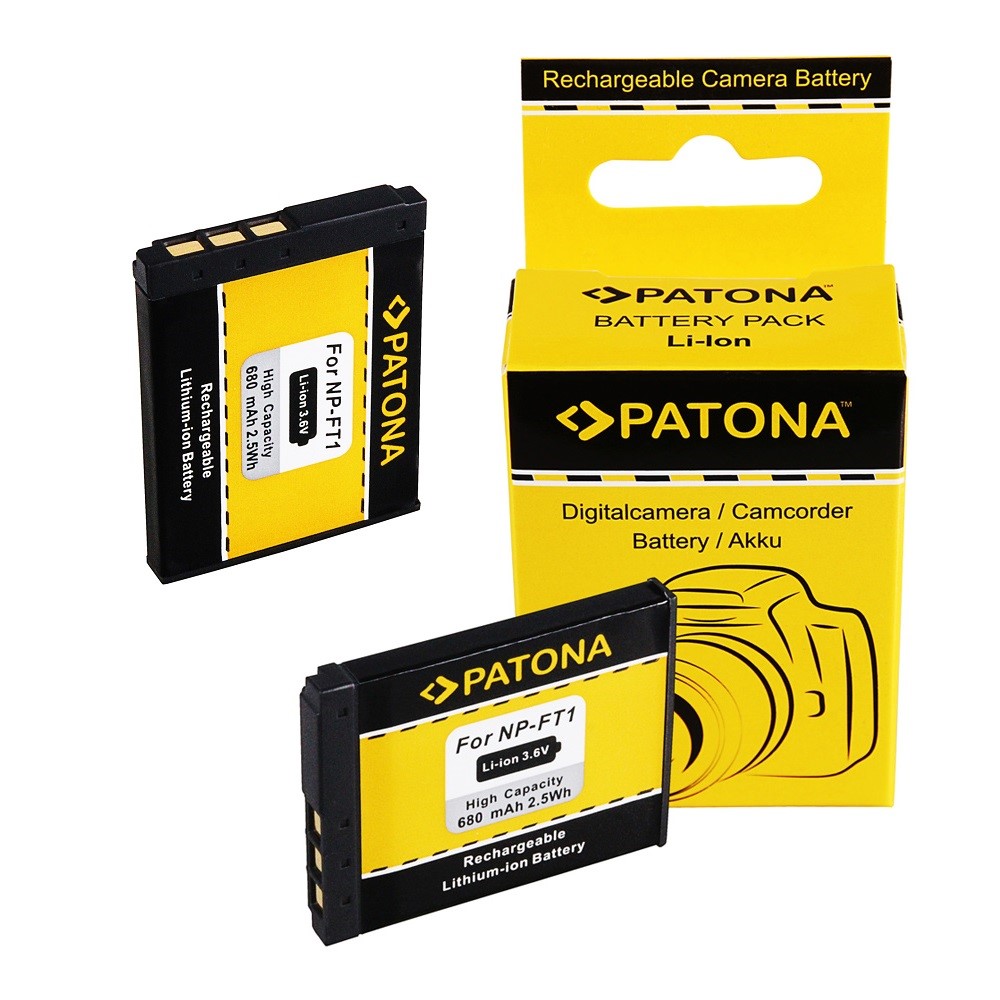 2x Akku für Sony NP-FT1 CYBER-SHOT DSC T1 T3 T5 T9 T11 T10 L1 T33