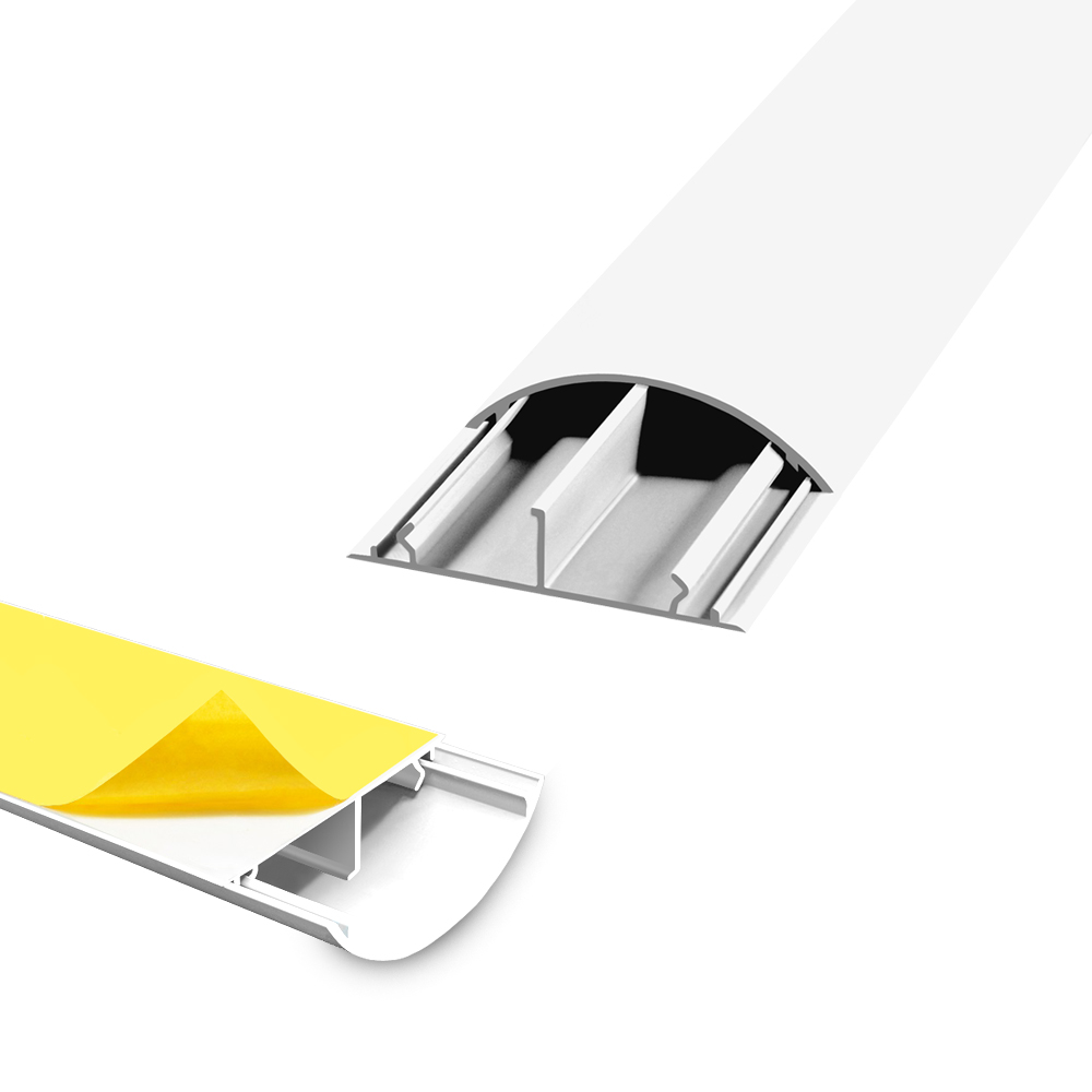 weiss-50x20-profil arli kabelkanal kabelleiste kabel kanal selbstklebend kabelschlauch tv halterung kabelmanagement verstecken kabelbrücke kabeldurchführung kabelführung latsprecher fußboden boden wand fussboden kabelleiste kabelrohr aufputz kunststoff flach