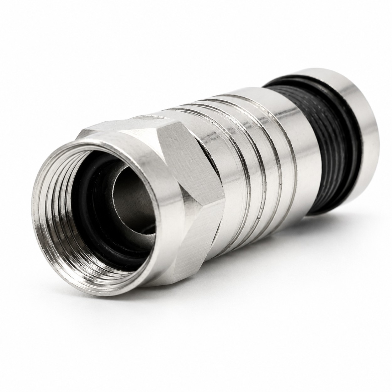 Kompressionszange + 20 x F Kompressionsstecker Kompressionsstecker vergoldet gold Kompressionszange kleine Ausführung Crimpzange crimpen Presszange Wasserdicht montieren Kabel 135dB satelliten kabel digitaltauglich konfektionierte TV-Kabel DVB-S DVB-C DVB