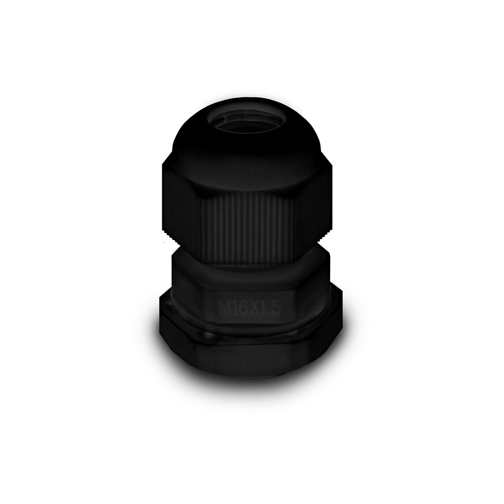 M16-einzel-schwarz arli m16 16 set kabelverschraubung kabel verschraubung abzweigdose gehäuse kunststoffkasten wasserdicht industrie installationschrank verteilerschrank kunststoff hauptschalter schalter cable gland metrisch ip67 dicht leergehäuse