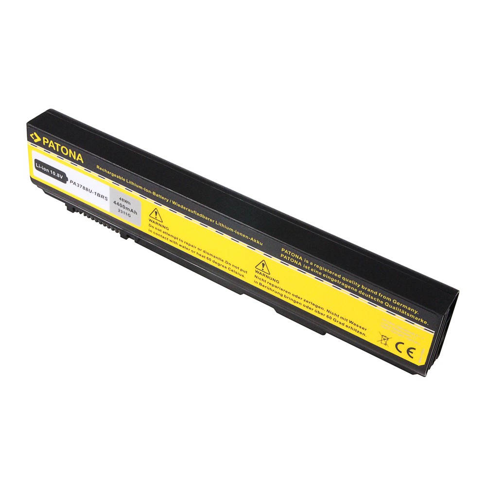 Akku Toshiba PA3788U PABAS223 Satellite B450 B451 B550 B551 B552 B600 4400 mAh original arli patona ersatzakku laptop notebook passend kompatibel PA3788U1BRS Tecra A11 M11 S11 K40 K41 K45 K46 L35 L40 L41 L45 L46 PB551 Pro S500 S750