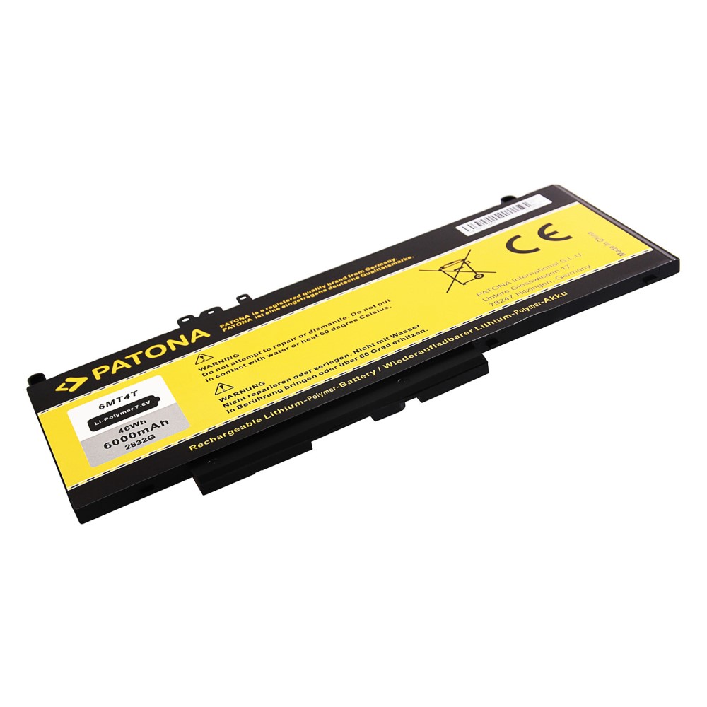 Dell Latitude 3150 3160 E5250 E5450 E5550 6MT4T 8V5GX G5M10 6000 mAh original arli patona ersatzakku laptop notebook batterie battery 6000mAh ersatz akkus