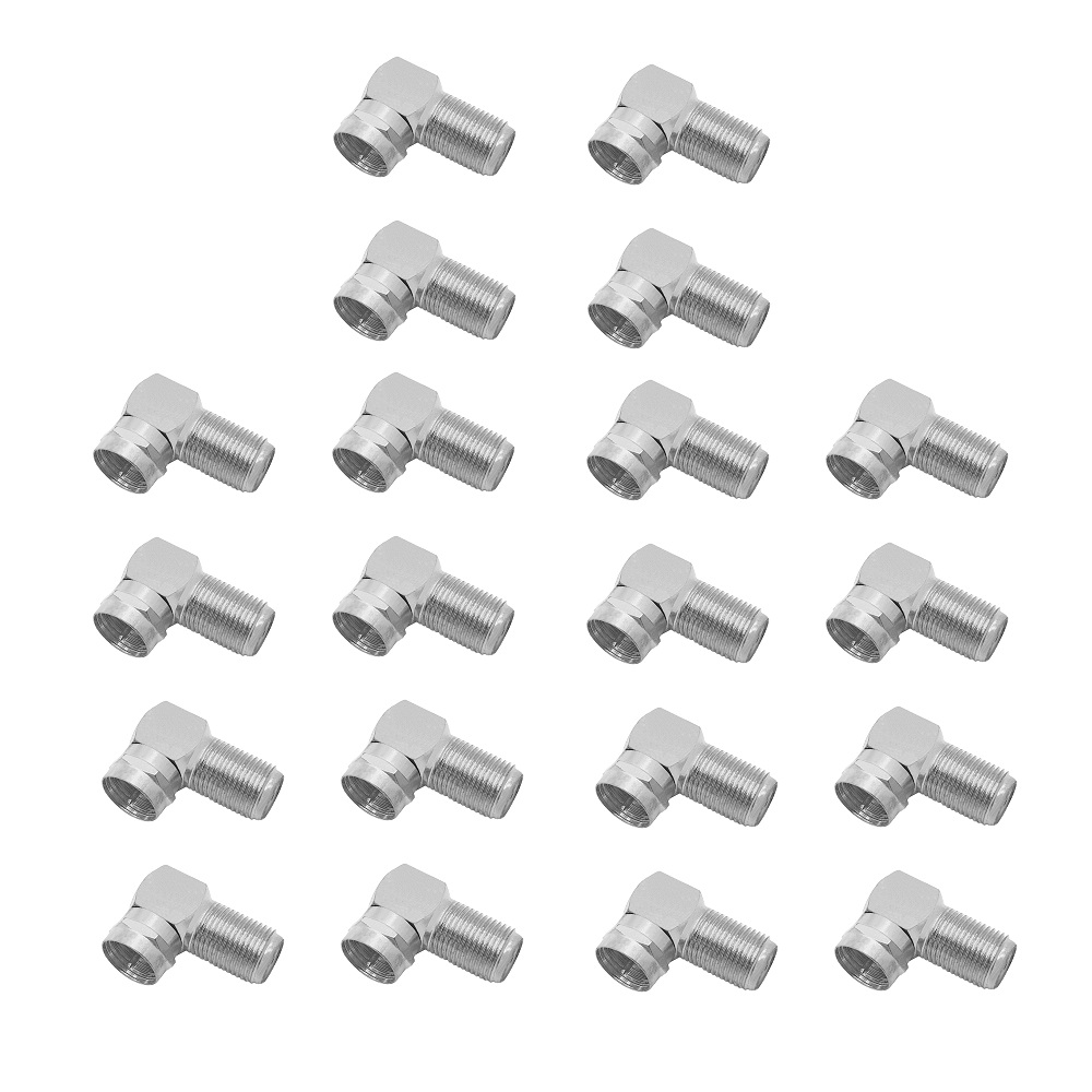 20x F Winkeladapter Adapter Testsieger günstig Top Preis Preisleistung super kaufen Opticum HD Digital GigaBlue Hama Technisat Kathrein Fuba Smart Inverto Humax Venton Wandhalter 60cm 80cm switch Anschluss Gummitülle Tülle F-Stecker F Stecker Buchse Set K