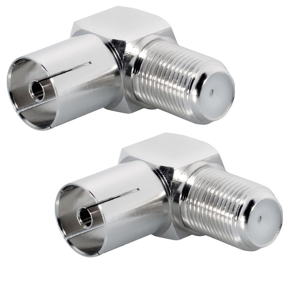 2x ARLI Winkel Adapter 9,5 mm Buchse Adapter Testsieger günstig Top Preis Preisleistung super kaufen Opticum HD Digital GigaBlue Hama Technisat Kathrein Fuba Smart Inverto Humax Venton Wandhalter 60cm 80cm switch Anschluss Gummitülle Tülle F-Stecker F Ste