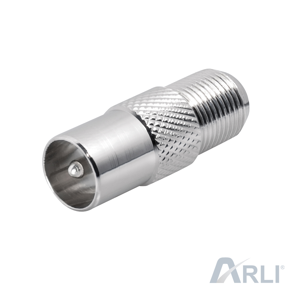 ARLI Adapter IEC - Antennenstecker 9,5mm auf F-Kupplung