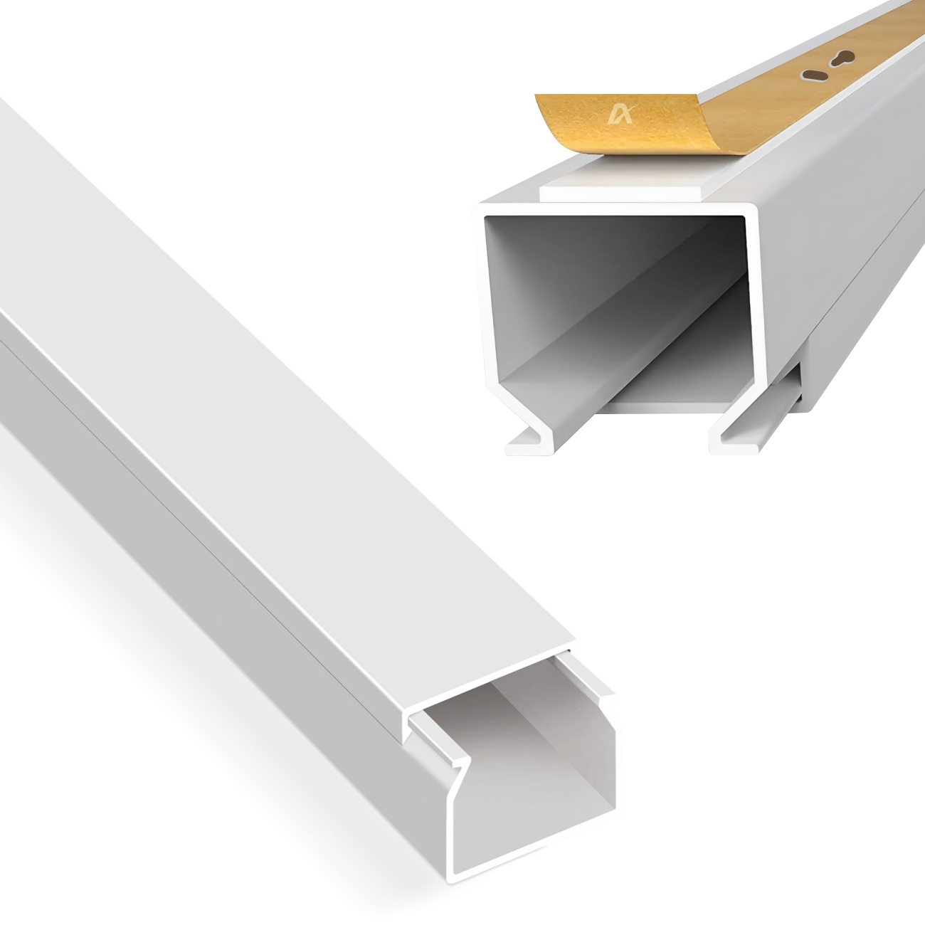 ARLI Kabelkanal 25 x 25 mm selbstklebend mit Bodenlochung ARLI Kabelkanal 25 x 25 mm selbstklebend mit Bodenlochung