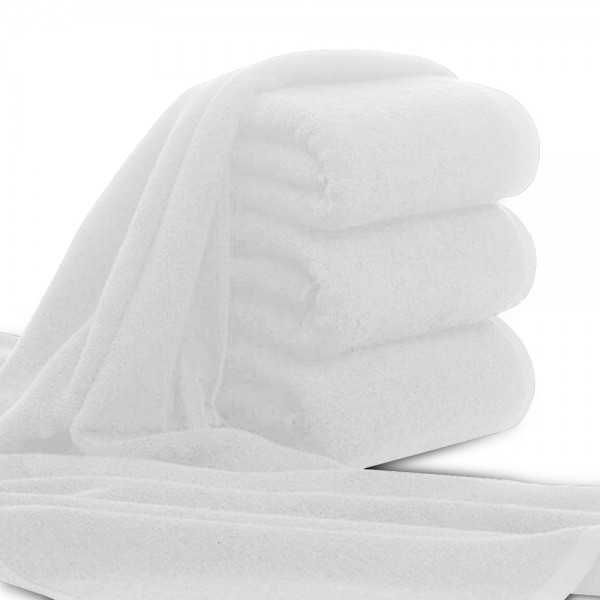 10x ARLI Handtuch weiss - 100% Baumwolle ( 10 er Set / Pack )