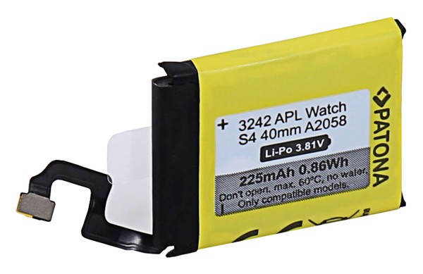 Akku A2058 kompatibel mit Apple Watch für Serie 4 / 40 mm